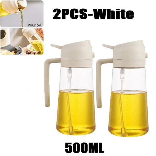 Glass oil spray bottle - glass,