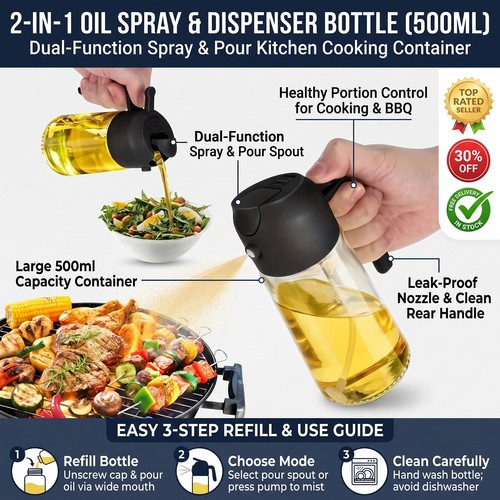1pc oil sprayer - 1pc,