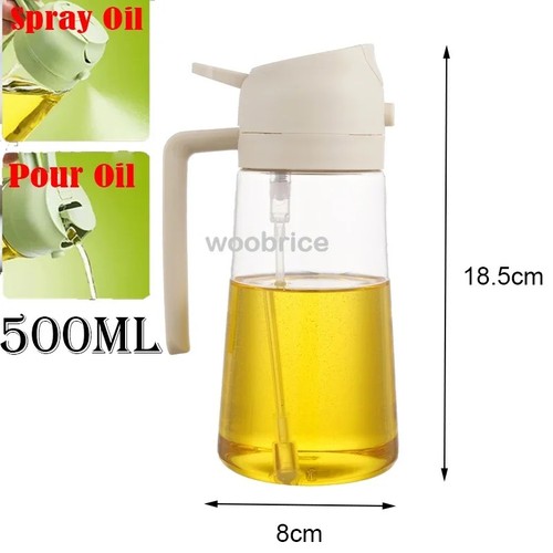 Glass oil spray bottle - oil,