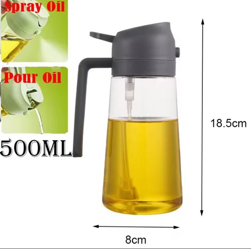 Olive oil sprayer dispenser - olive,