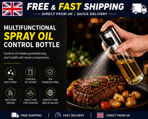 Glass oil sprayer bottle - glass,