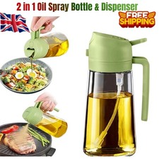 2-in-1 Oil Spray Bottle &
