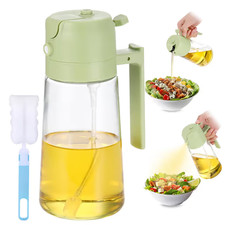 2 x 2-in-1 glass Oil Spray